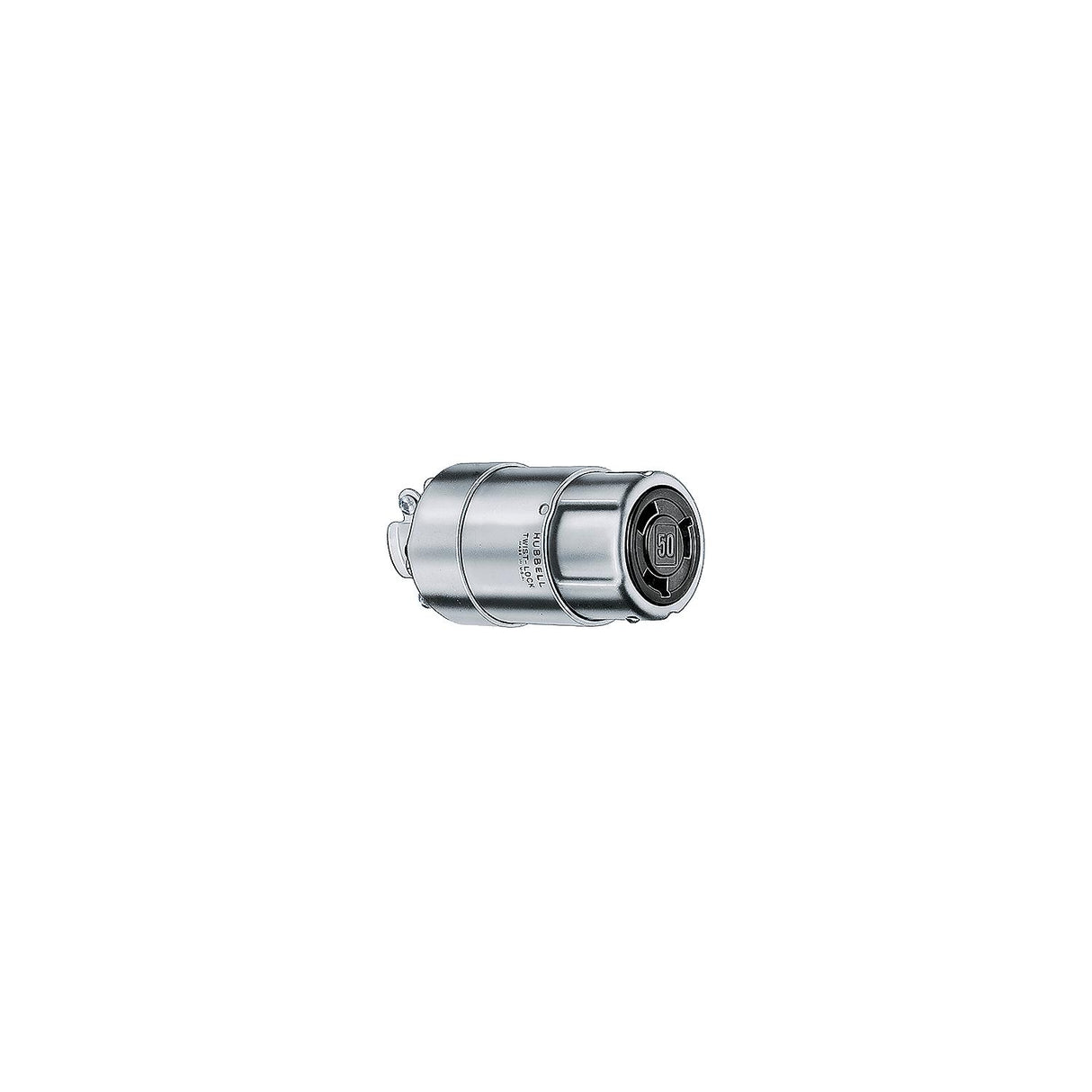 Hubbell Nickel Plated Brass Heat Resistant 50A Connector Body - HBL63CM60