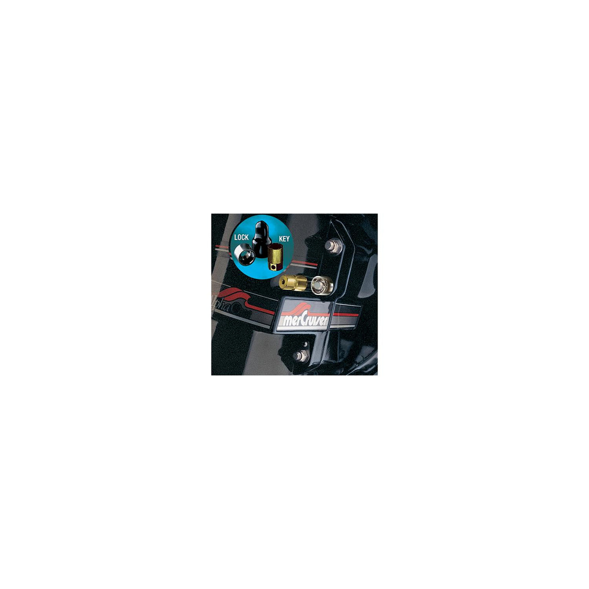 McGard Locks Single Stern Drive Lock 7/16 - 74018