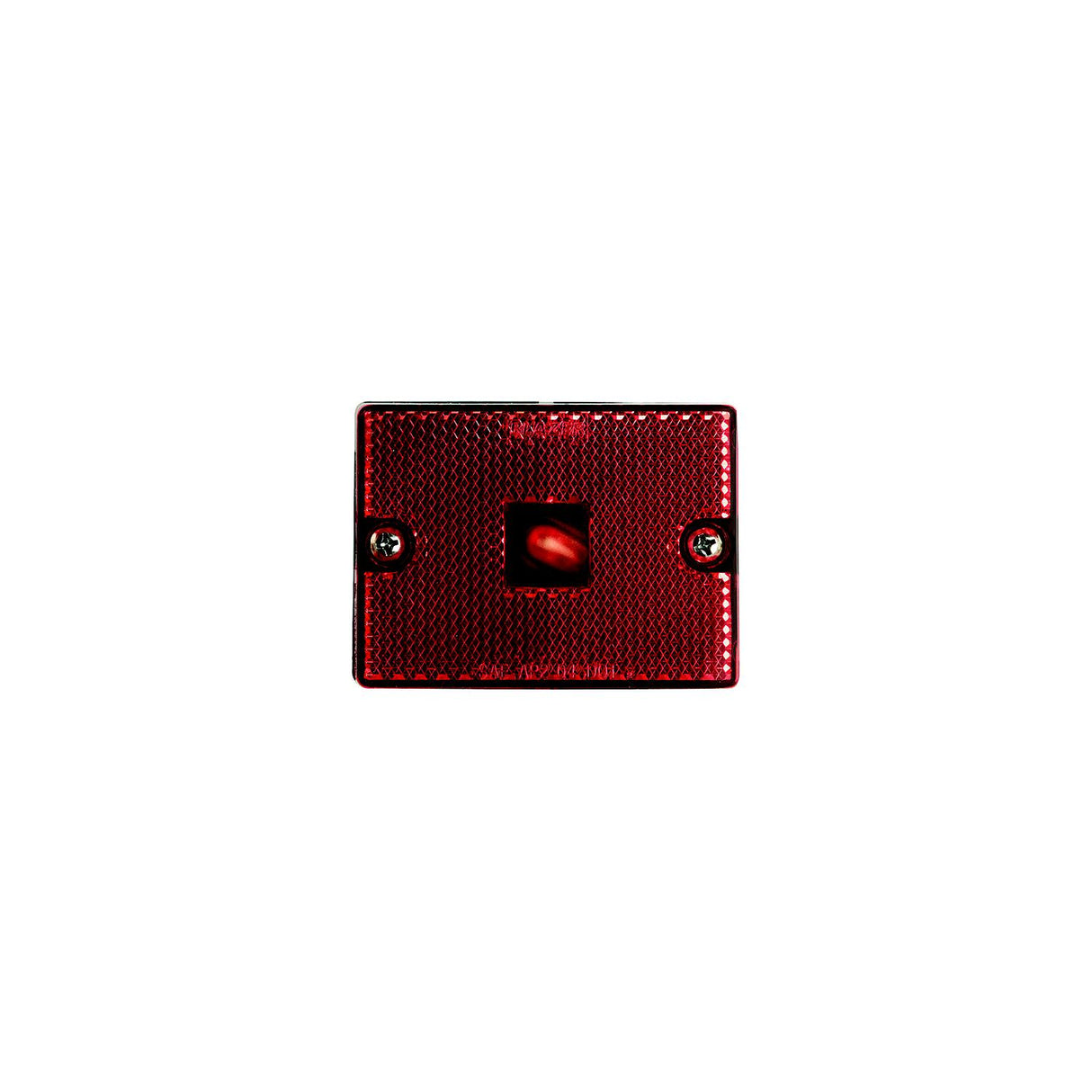 Hopkins Mfg Hopkins B423R 2 - 3/4" Rectangle Clearance/Side Marker w/ reflex, Red - B423R