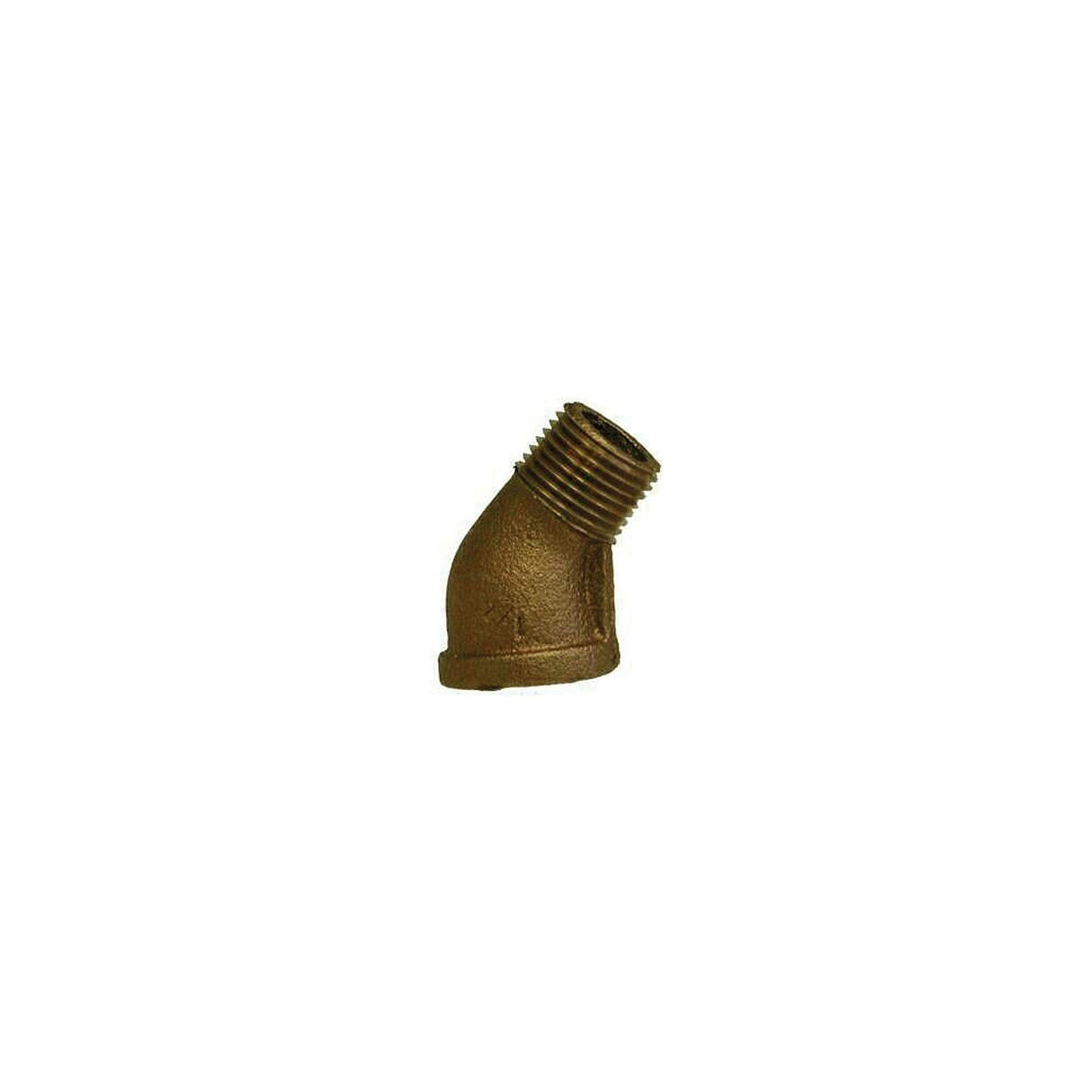 Brass Fittings 1" Bronze 45 Degree Street Elbow - 44205 - image 1