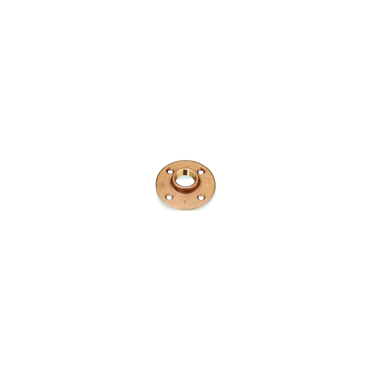Brass Fittings 44692 Bronze Floor Flange, 1/2" - image 1