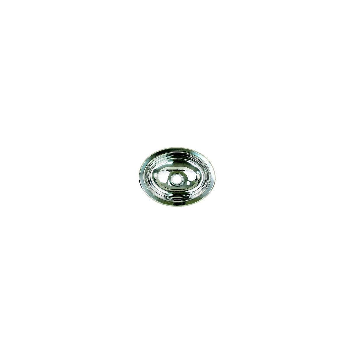 Scandvik 10280 Stainless Steel Oval Basin - 10280