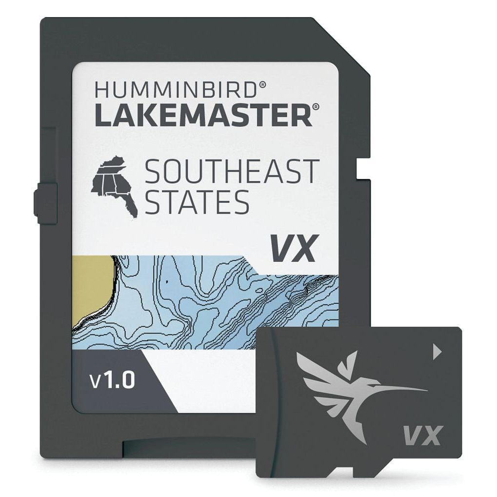 Humminbird LakeMaster® Digital GPS Maps (VX Technology) - Southeast - AL, FL, GA, KY, MS, TN - 601008-1 - image 1