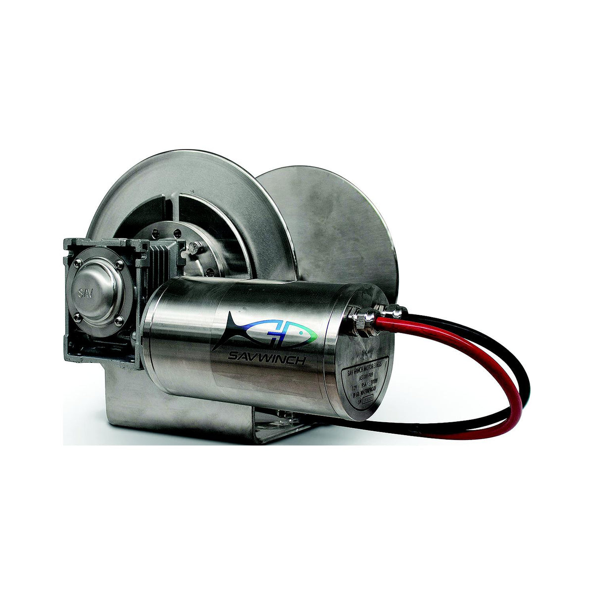 Savwinch 5016 SS Drum Anchor Winch, Rope Kit 338' of rope and chain (312' of 5/16" double-braid rope; 26' of 1/4" chain), Fits w/ 2000SS Boats up to 33', 16.5" x 12.04" H - image 2