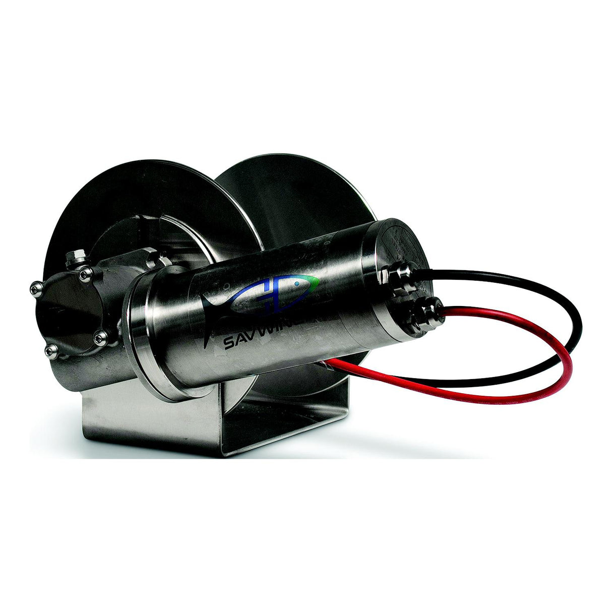 Savwinch 6005 Stainless Drum Anchor Winch, Rope Kit – 229' of rope and chain (213' of 1/4" double-braid rope; 18.7' of 1/4" chain), Fits w/ 990SSS, Boats up to 18' - image 1