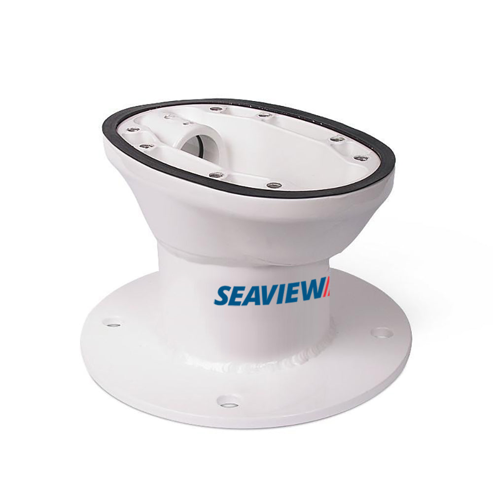 Seaview 5" Vertical Modular Mount w/8" Round Base Plate - Top Plate Required - AM5-M1
