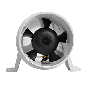 Attwood Marine Attwood Turbo 3000 Series Water-Resitant, In-Line Blower - 12V - White - 1733-4