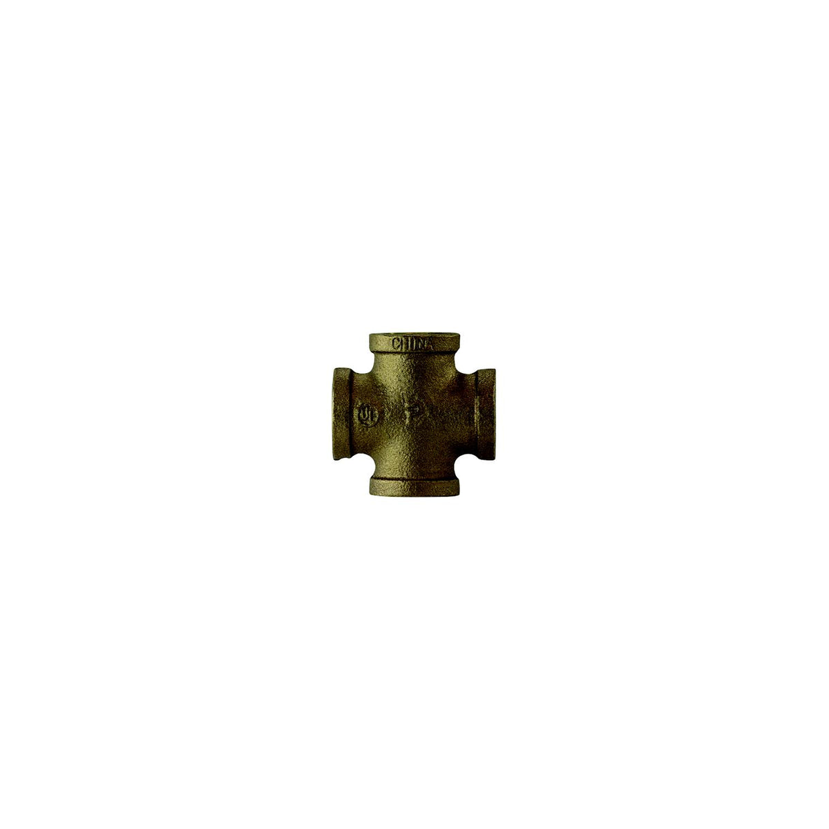 Brass Fittings 44394 Bronze Cross, 3/4" - image 1