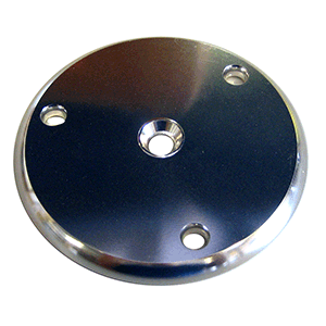 Wahoo Industries Wahoo 109 Backing Plate w/Gasket - Anodized Aluminum