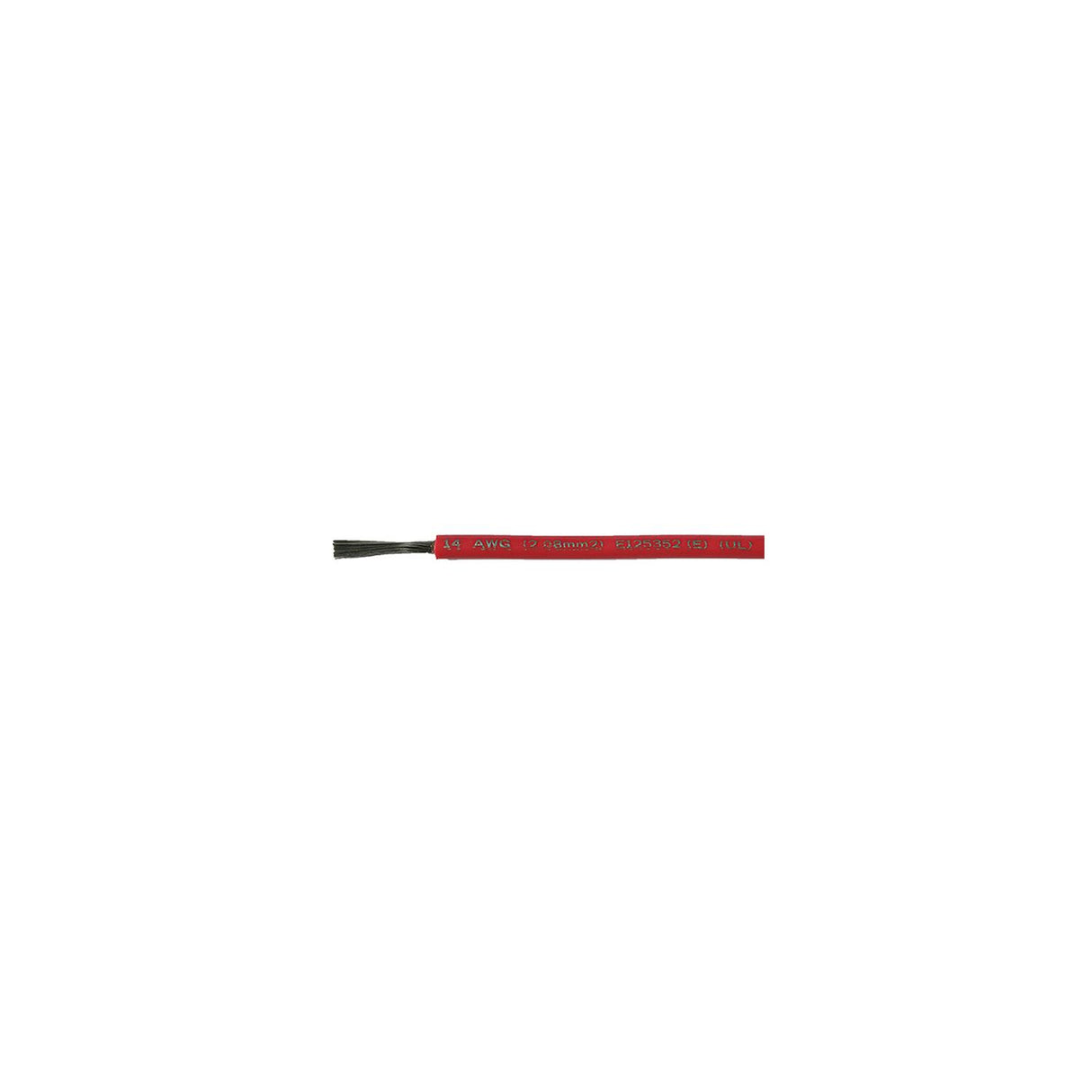 Cobra Wire and Cable Cobra Wire A1014T01250FT Primary Tinned Copper Wire, 14 AWG, 250', Red - A1014T01250FT