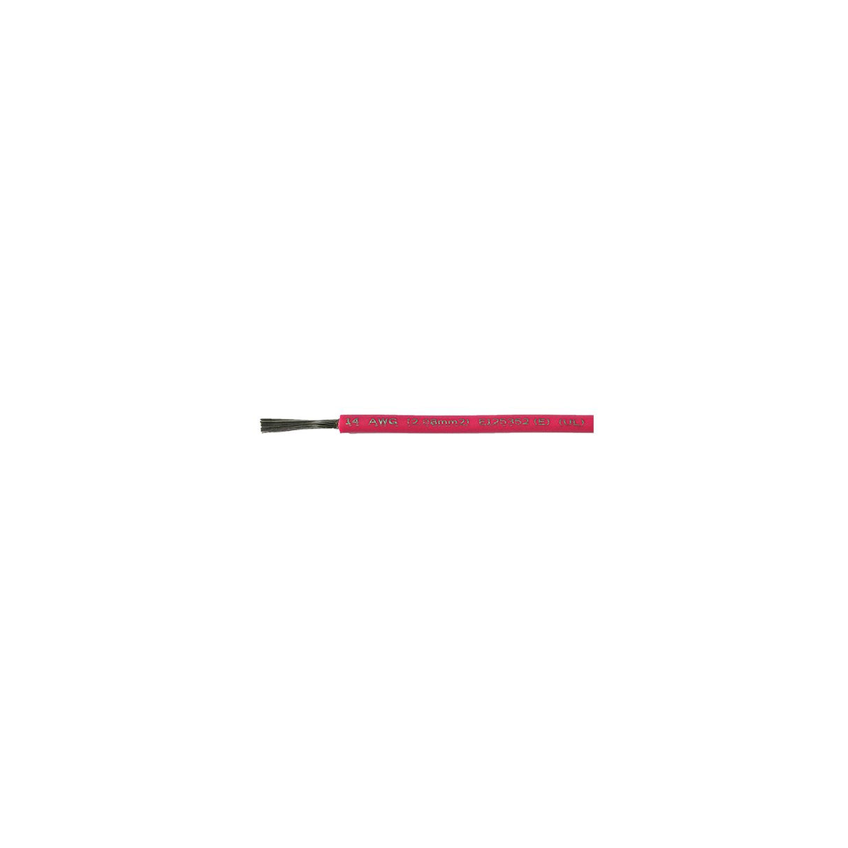 Cobra Wire and Cable Cobra Wire A1016T09100FT Primary Tinned Copper Wire, 16 AWG, 100', Pink - A1016T09100FT
