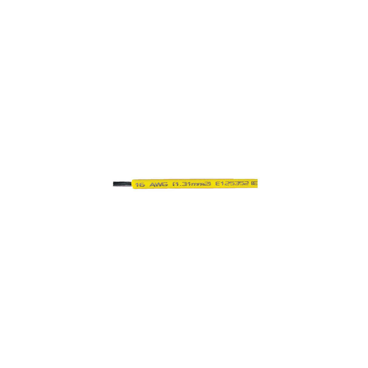 Cobra Wire and Cable Cobra Wire A1016T04100FT Primary Tinned Copper Wire, 16 AWG, 100', Yellow - A1016T04100FT