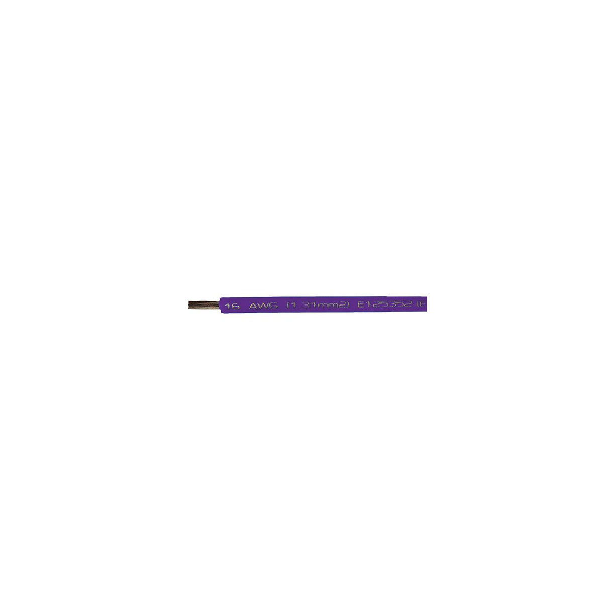 Cobra Wire and Cable Cobra Wire A1016T14100FT Primary Tinned Copper Wire, 16 AWG, 100', Purple - A1016T14100FT