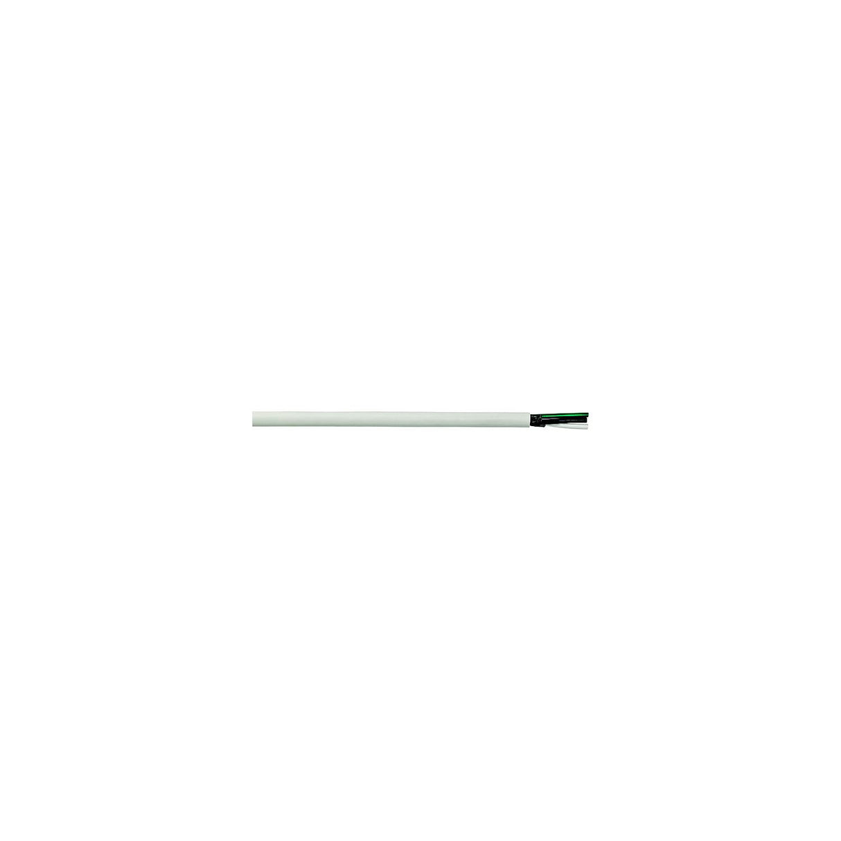 Cobra Wire and Cable Cobra Wire B6W14T30100FT Tinned Copper Round Triplex Wire, 14/3, 100', White - B6W14T30100FT