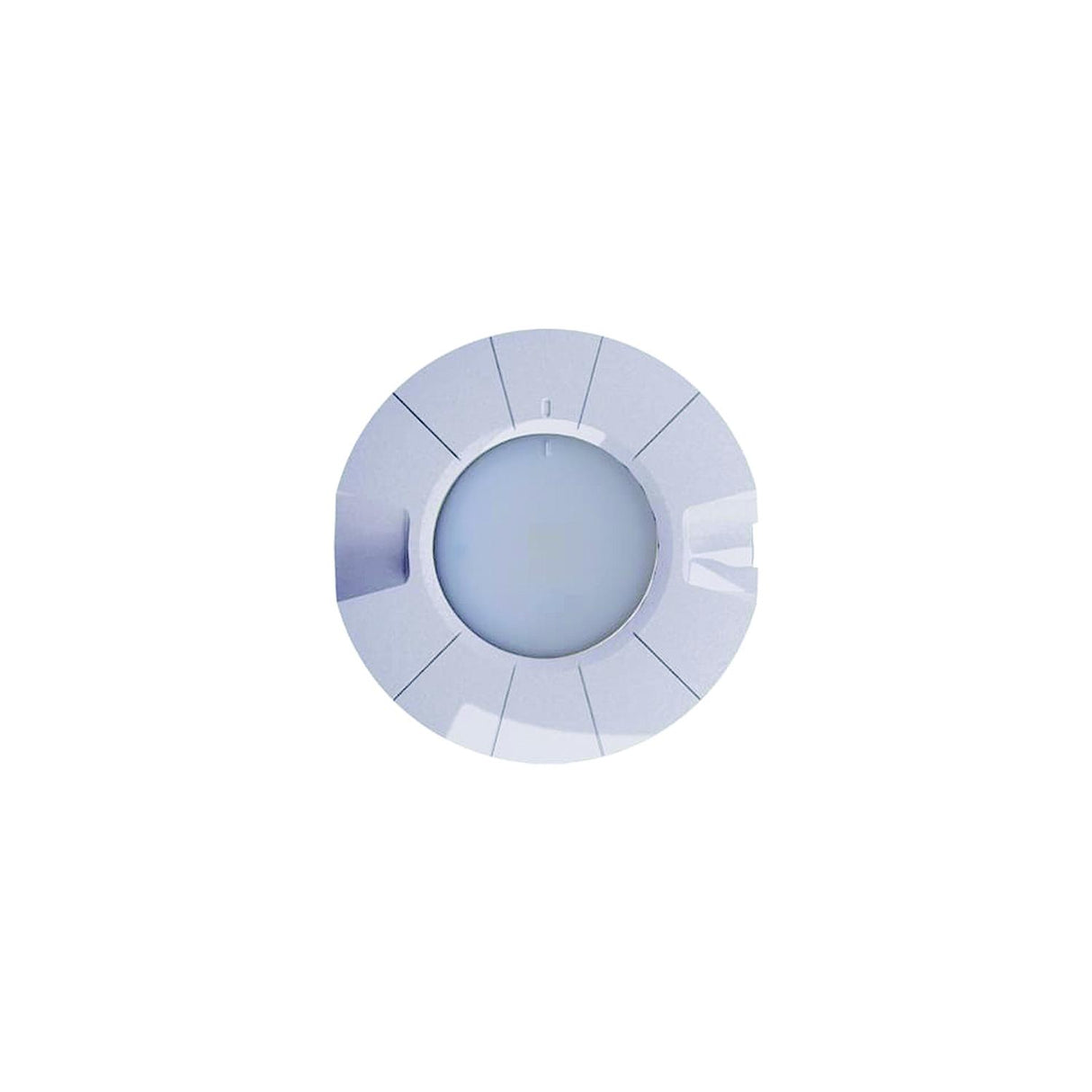 Lumitec 101606 Aurora Flush Mount LED Dome Light, 4", White/Blue - 101606