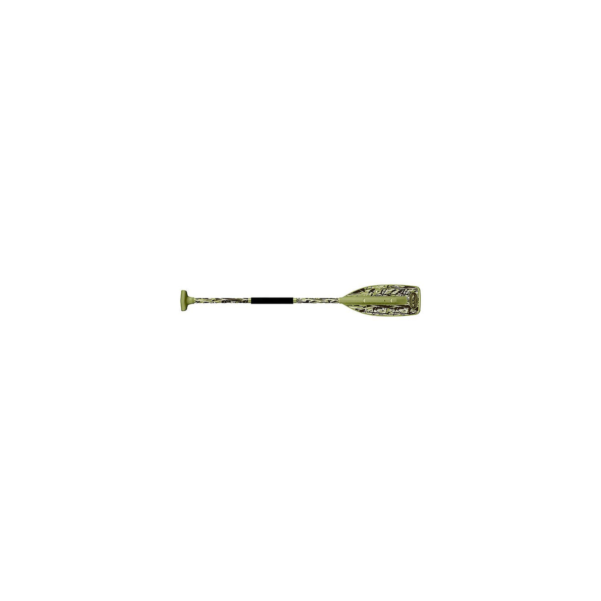 Trac Outdoors Crooked Creek Camoflauge Synthetic Paddle With Hybrid Grip 5' - 50454