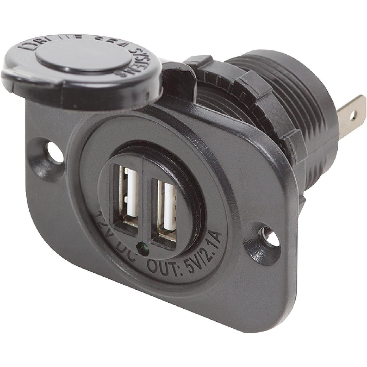 Seachoice Dual USB Charger, 12V, Accessory Socket Boat - A13-222BPS1-BB3 - official Seachoice product image 7