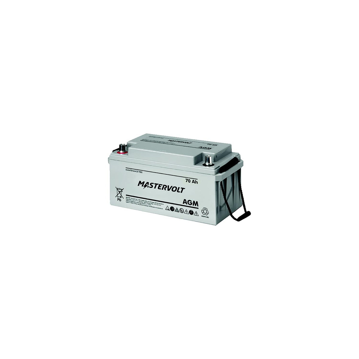 Mastervolt 62000700 12V AGM Battery, Group 27 - image 1