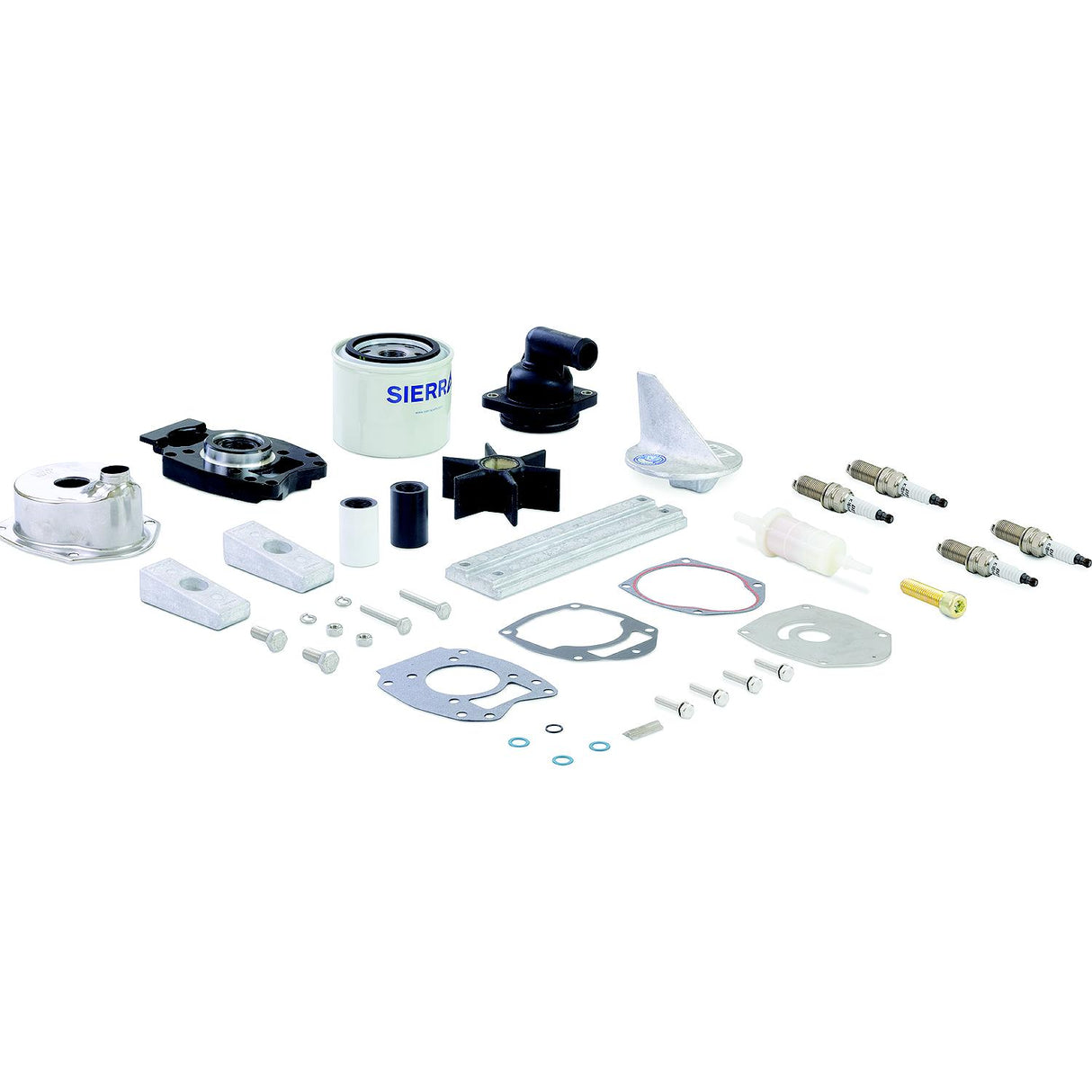 Sierra 9243 Outboard Maintenance Kit - Mercury 75, 90, and 115 HP, 3-cylinder, 4-stroke O/B's, Fits with S/N's 1B366823 to 2B094995 - 18-9243 - image 2