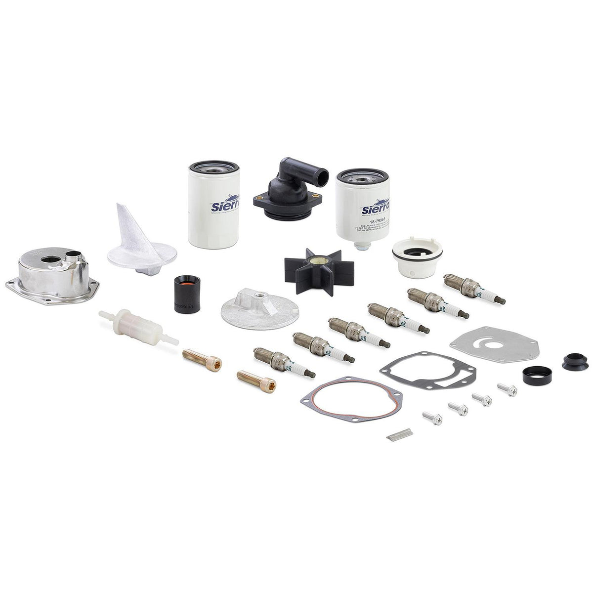 Sierra 9250 Outboard Maintenance Kit - Mercury 350-400 HP, 6-Cylinder, 4-Stroke Verado O/B's, Fits with S/N's 2B141617 and up - 18-9250 - image 1