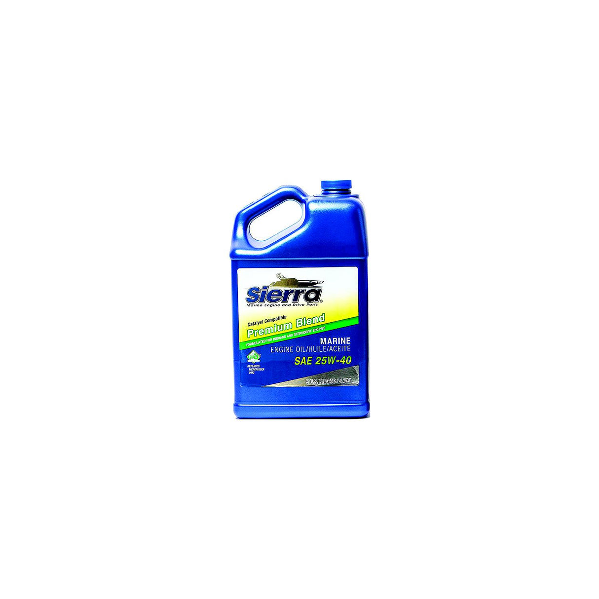 Sierra 18-9400CAT-4 Engine Oil 25W-40 Cat 5Q Marine Boat