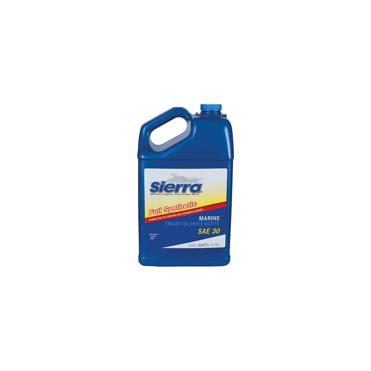 Sierra 94104 30 Wt. Full Synthetic 4-Cycle Marine Engine Oil, 5 Qt. - 18-9410-4 - official Sierra product image 3