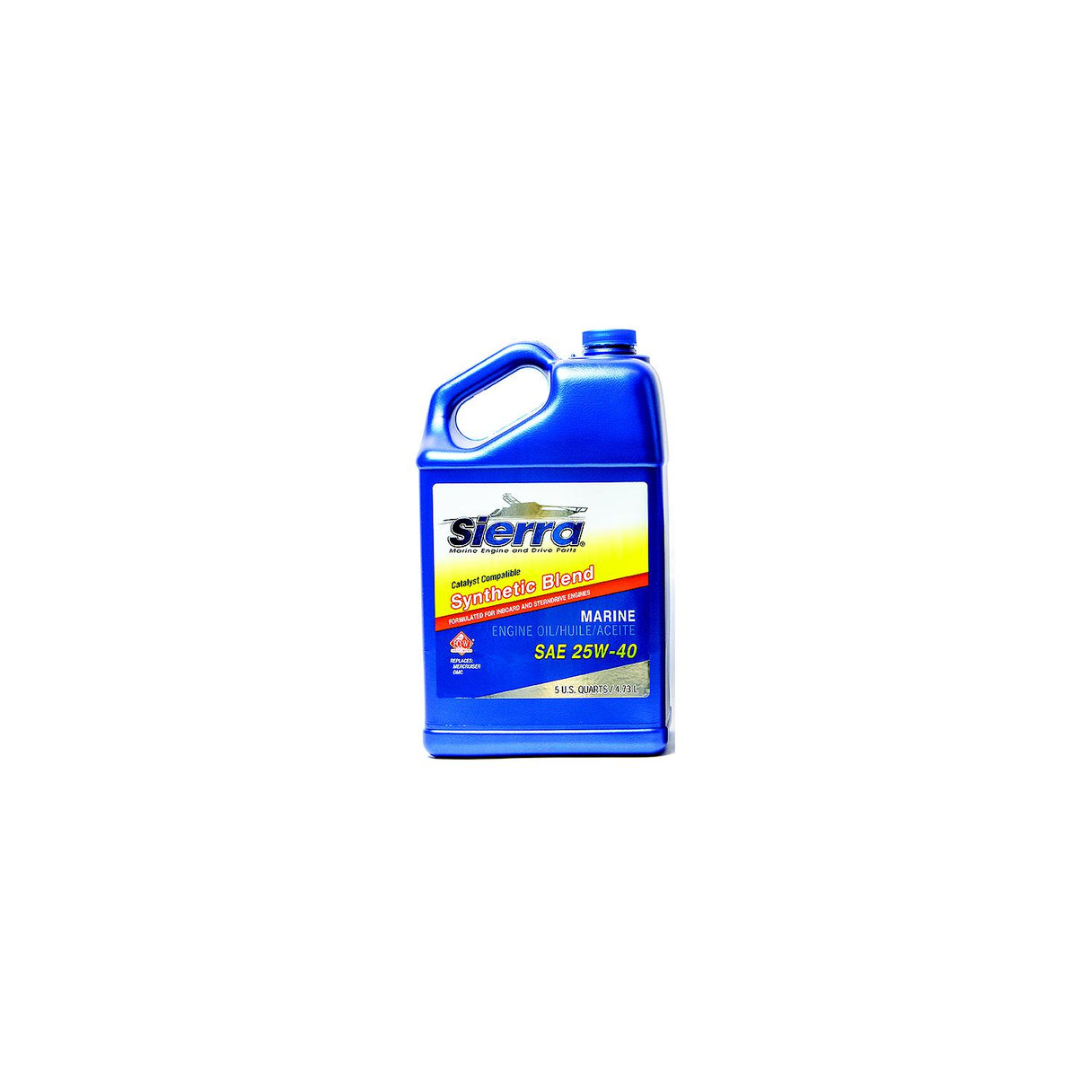 Sierra 18-9440CAT-4 I/O Oil 25W40 Syn/Cat 5Q Marine Boat