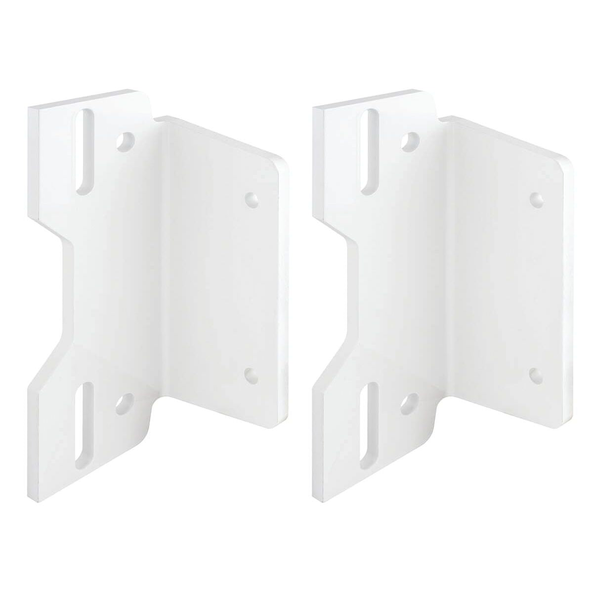 Minn Kota Raptor Sandwich Brackets - Dual (White) - 1810389 - image 1