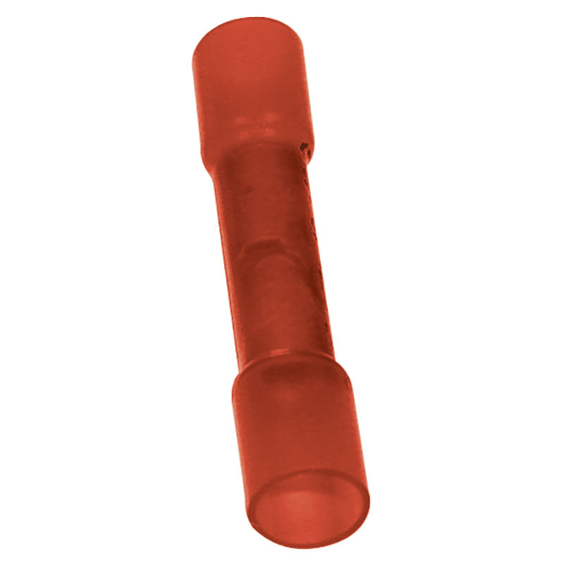 Handi-Man Marine Heat Shrink Butt Connectors (22-18 AWG, Red) - 120015 - image 1