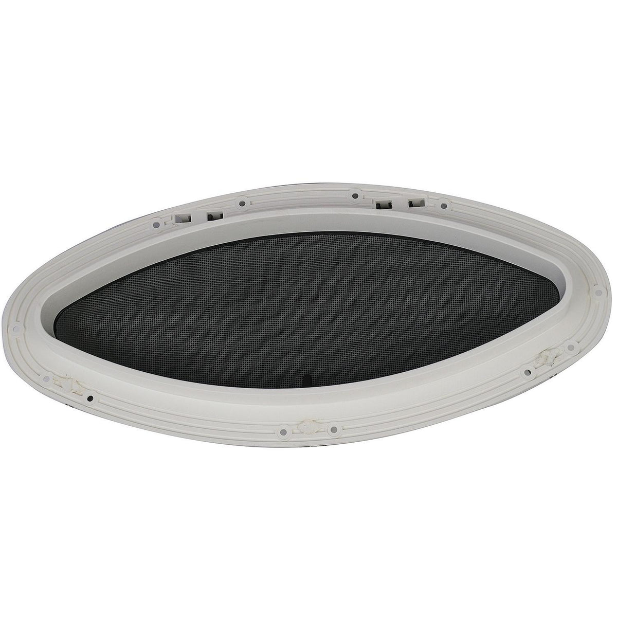 Bomar G61628 Gray Series 6 x16 Elliptical Molded Portlight, White - image 3