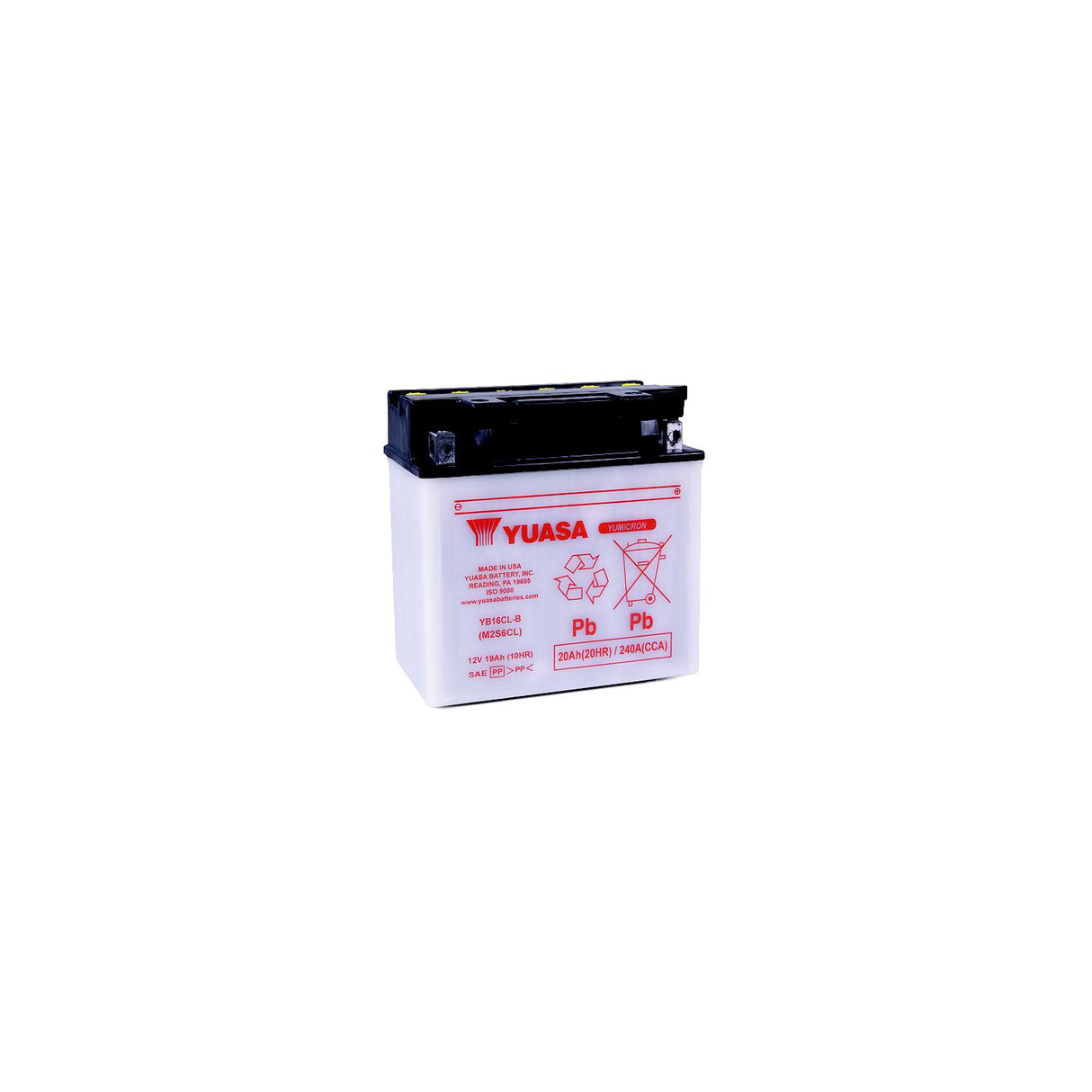 Yuasa Battery Inc. Yuasa High Performance, Yumicron/Conventional - YUAM2S6CL