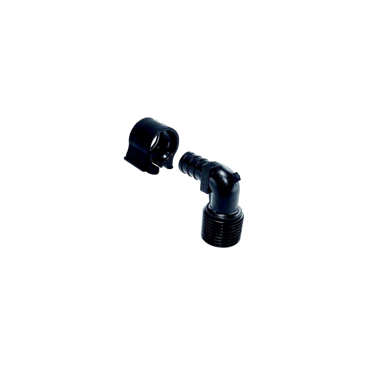 Flair-It Pexlock Male Elbow, 1/2" X 1/2" MPT - 30803 - image 1