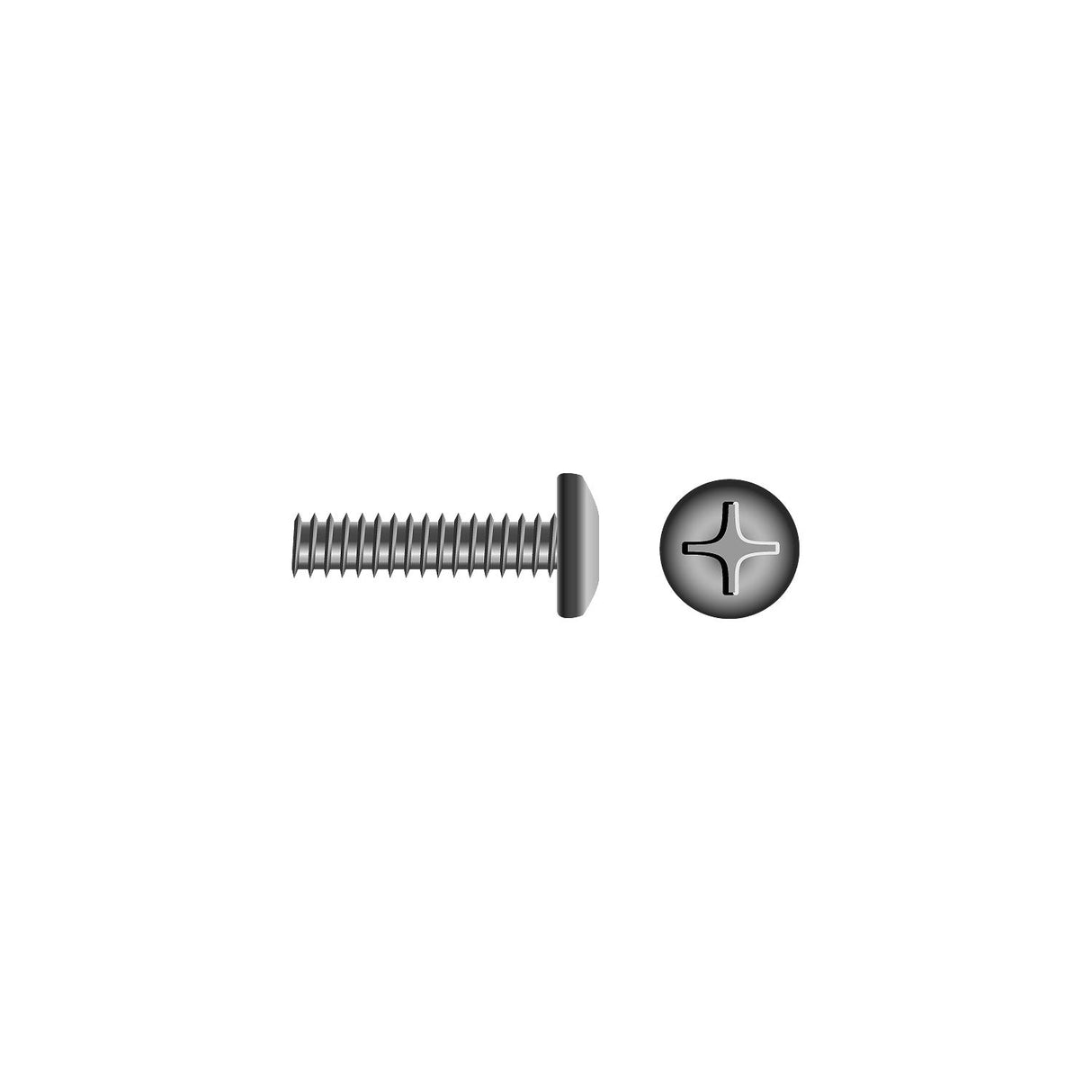 Seachoice Phillips Machine Screw - Pan Head. M4-.7 x 25 - RP-SC3756
