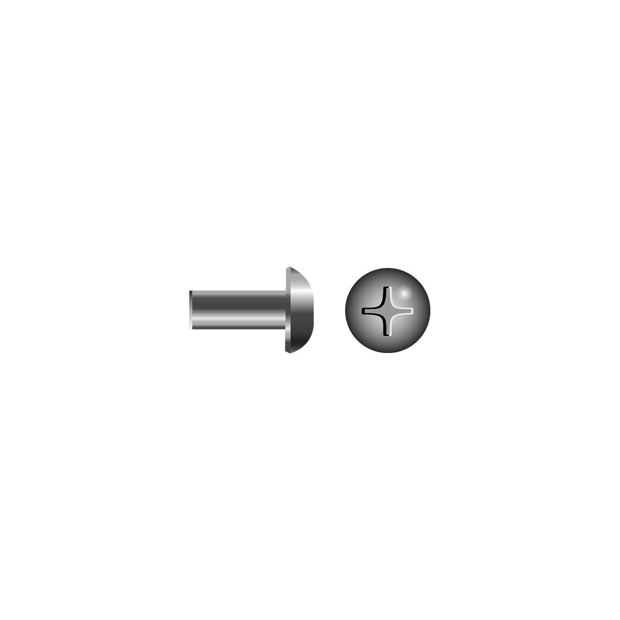 Seachoice 18-8 Stainless Steel Phillips Barrel Nuts w/ Truss Head, 10-24 X 1/2 In., Pack of 25 - RP-SC2987 - official Seachoice product image 7
