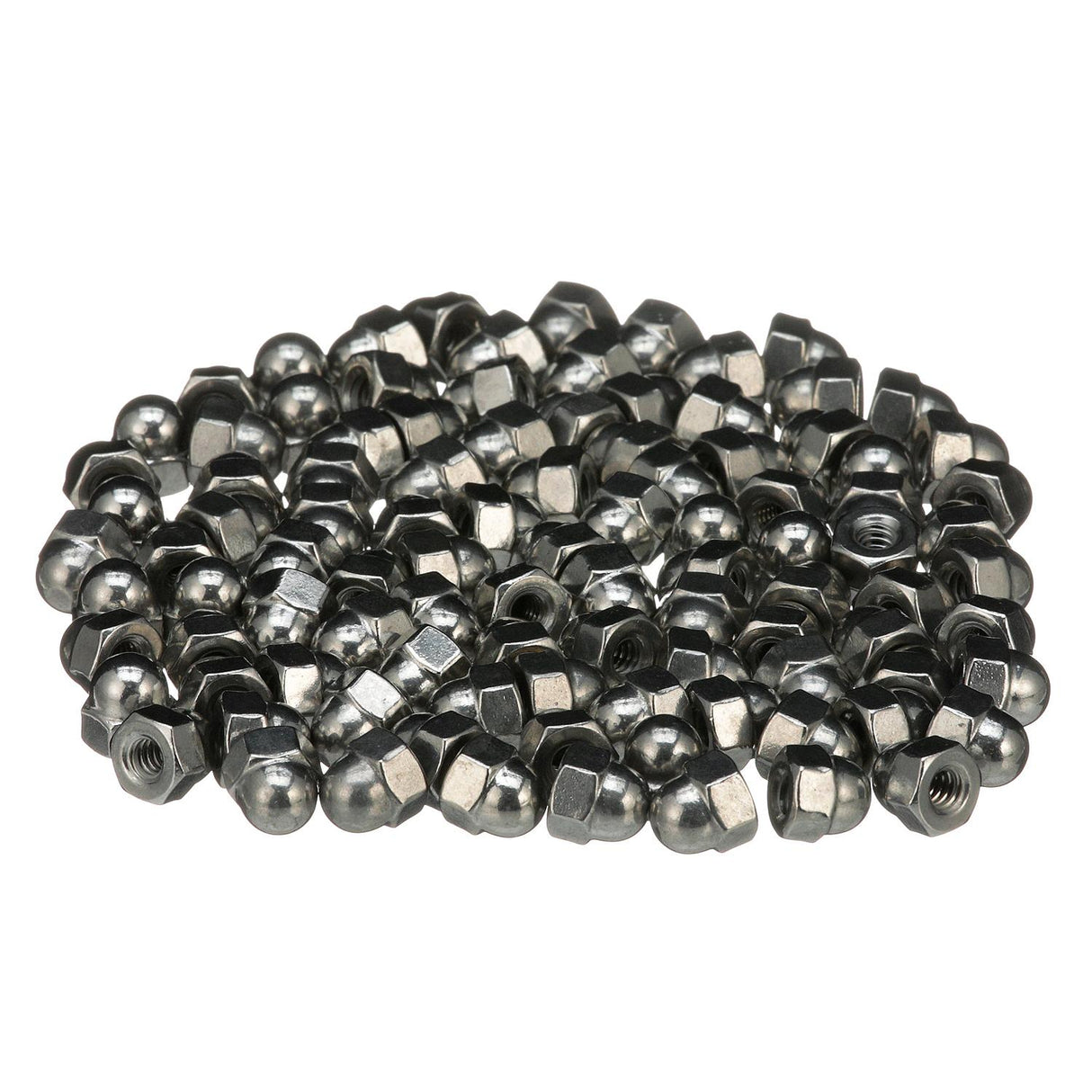 Seachoice 18-8 Stainless Steel Acorn Cap Nuts, 10-24 Size, Pack of 100 - RP-SC1357