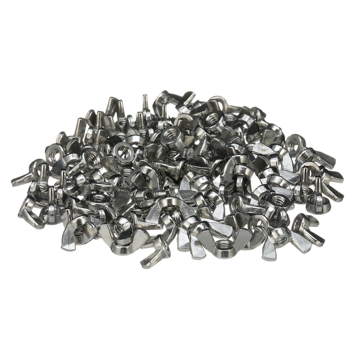 Seachoice 18-8 Stainless Steel Wing Nuts, 1/4-20 Size, Pack of 100 - RP-SC1372