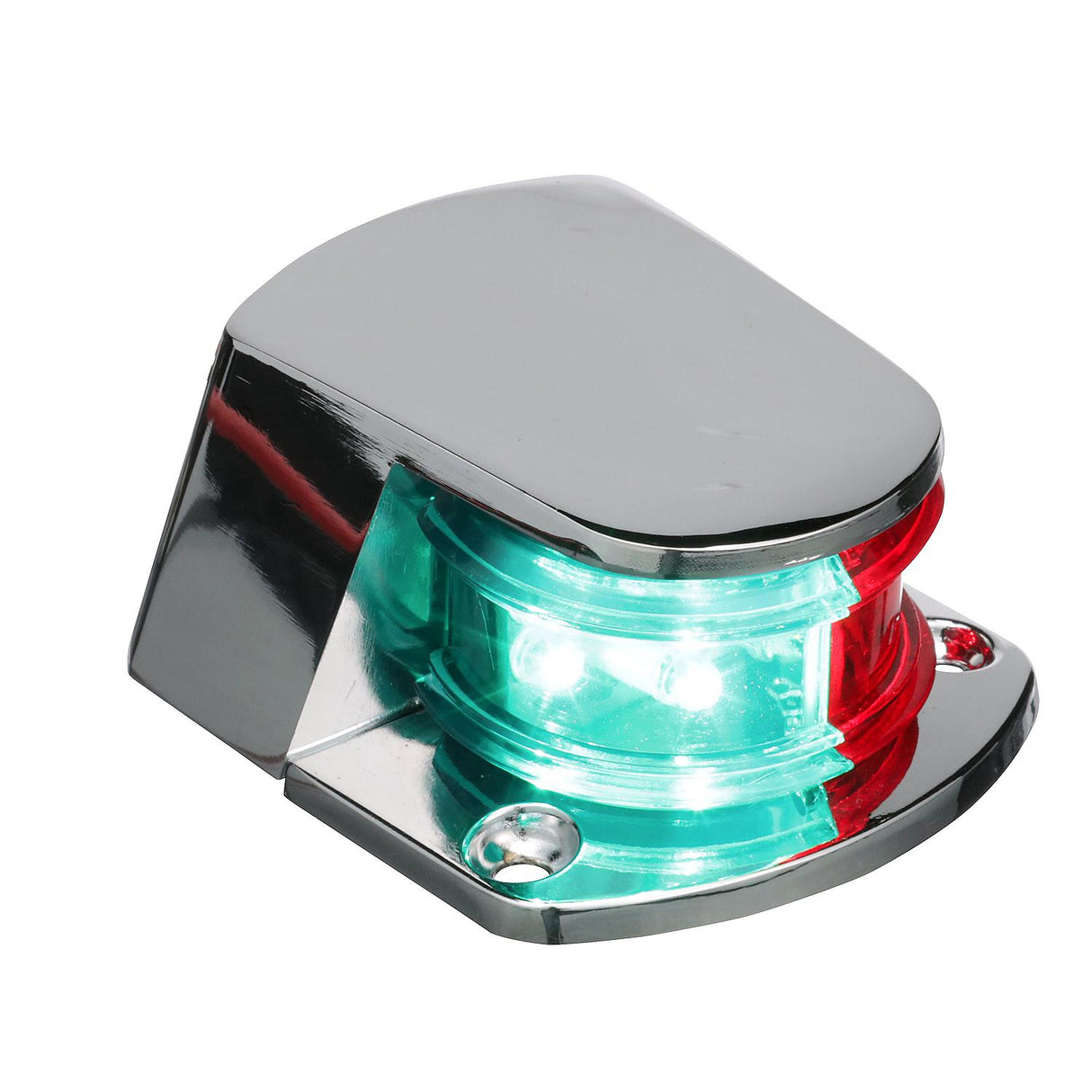 Seachoice LED Bow Light, Marine Navigation, Chrome Bi-Color, 1-Mile Visibility for Sail or Powerboats Under 39 Feet - 2031 - official Seachoice product image 3