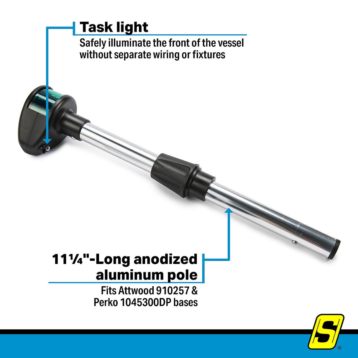 Seachoice Bi-Color Bow Light With Task Light - 2051 - official Seachoice product image 5