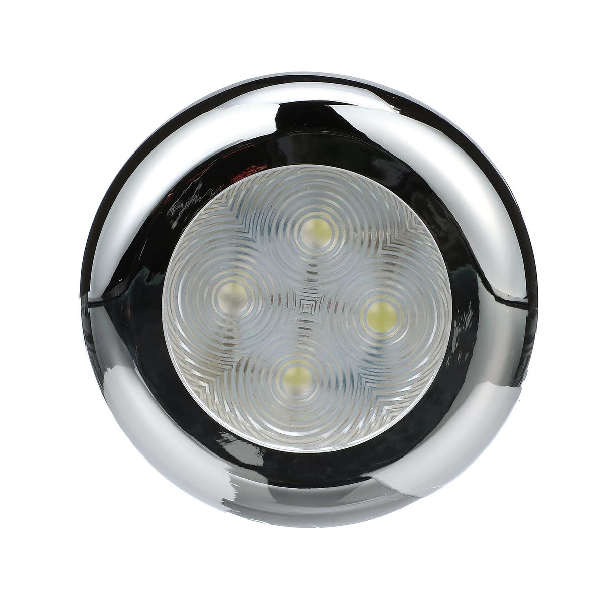 Seachoice LED Courtesy Interior Light Chrome/White Bezel, White LED - 3101 - official Seachoice product image 5