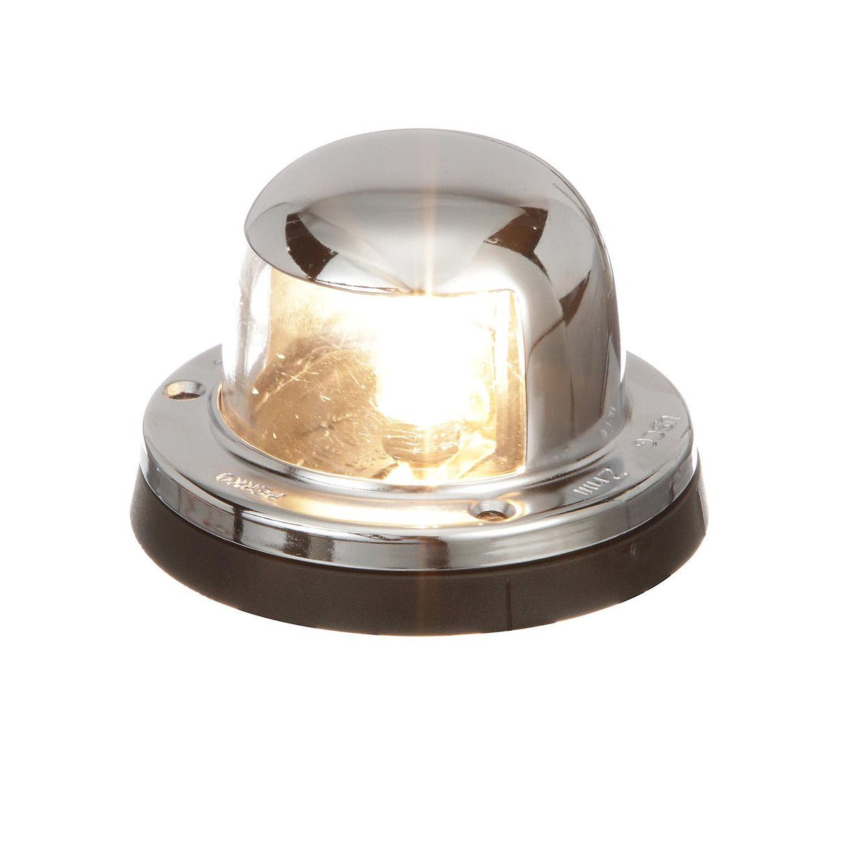 Seachoice Navigation Stern Light, Chrome/Brass, Clear Lens, Horizontal Surface Mount - SC50-05251 - official Seachoice product image 7