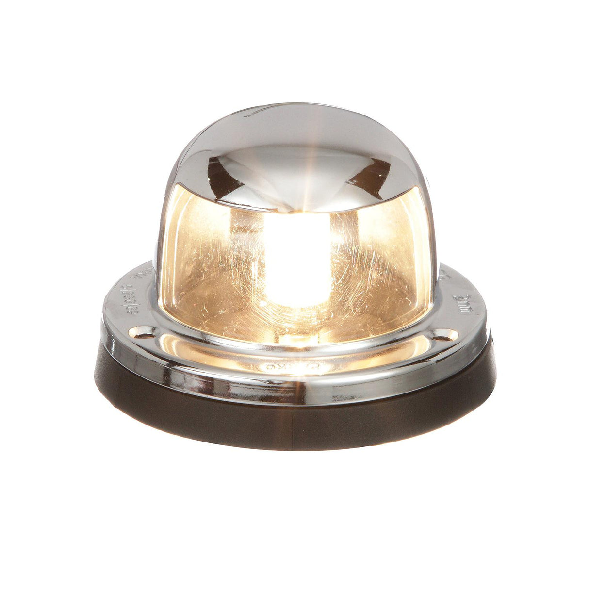 Seachoice Navigation Stern Light, Chrome/Brass, Clear Lens, Horizontal Surface Mount - SC50-05251 - official Seachoice product image 3