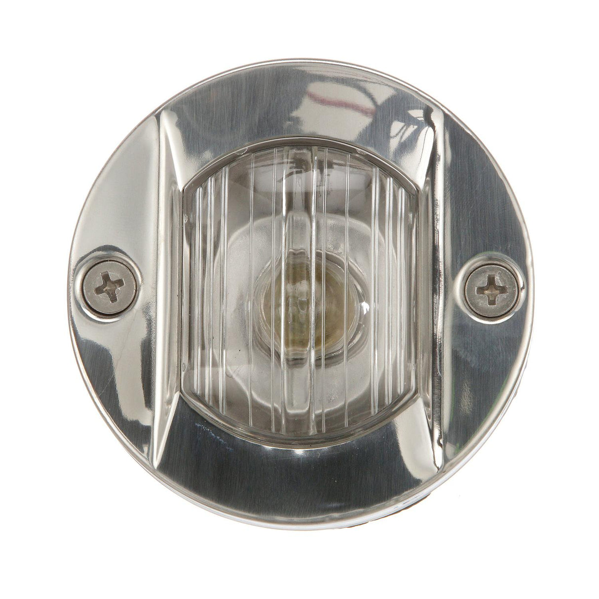 Seachoice Round Navigation Transom Light w/ Stainless Steel Flange, 3 In., Vertical Surface Mount - 5381 - official Seachoice product image 6
