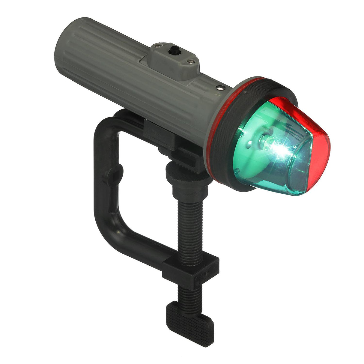 Seachoice Bi-Color Portable Battery-Operated Boat Navigation Bow Light, Horizontal Clamp Mount - 6121 - official Seachoice product image 3