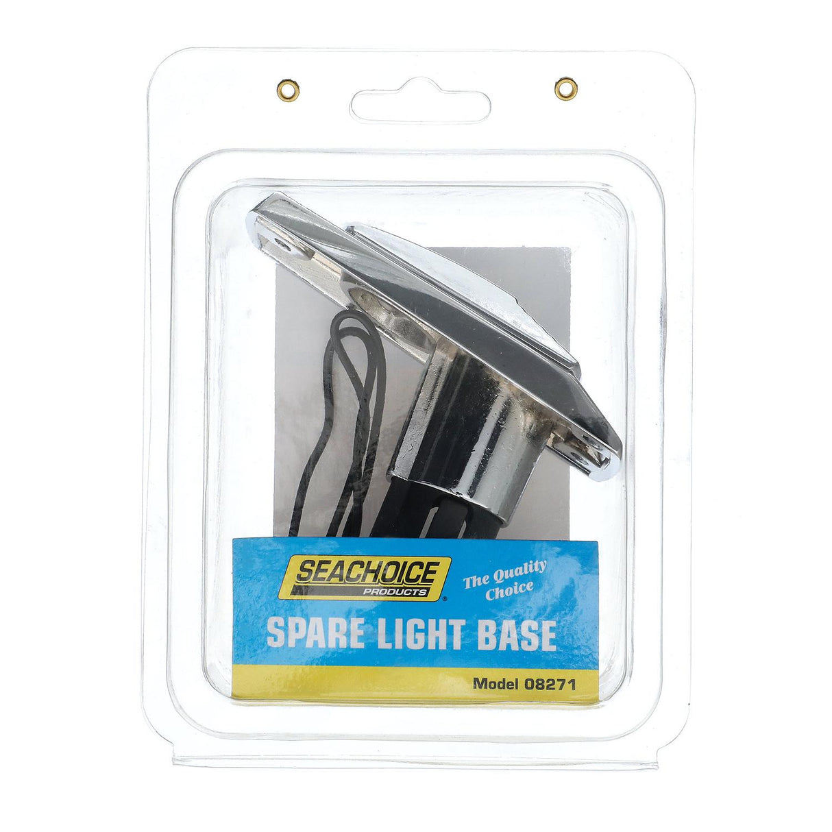 Seachoice 08271 All-Round White Light Spare Base, Zamak Die-Cast, Perma-Plate, Chrome Finish - 8271 - official Seachoice product image 5
