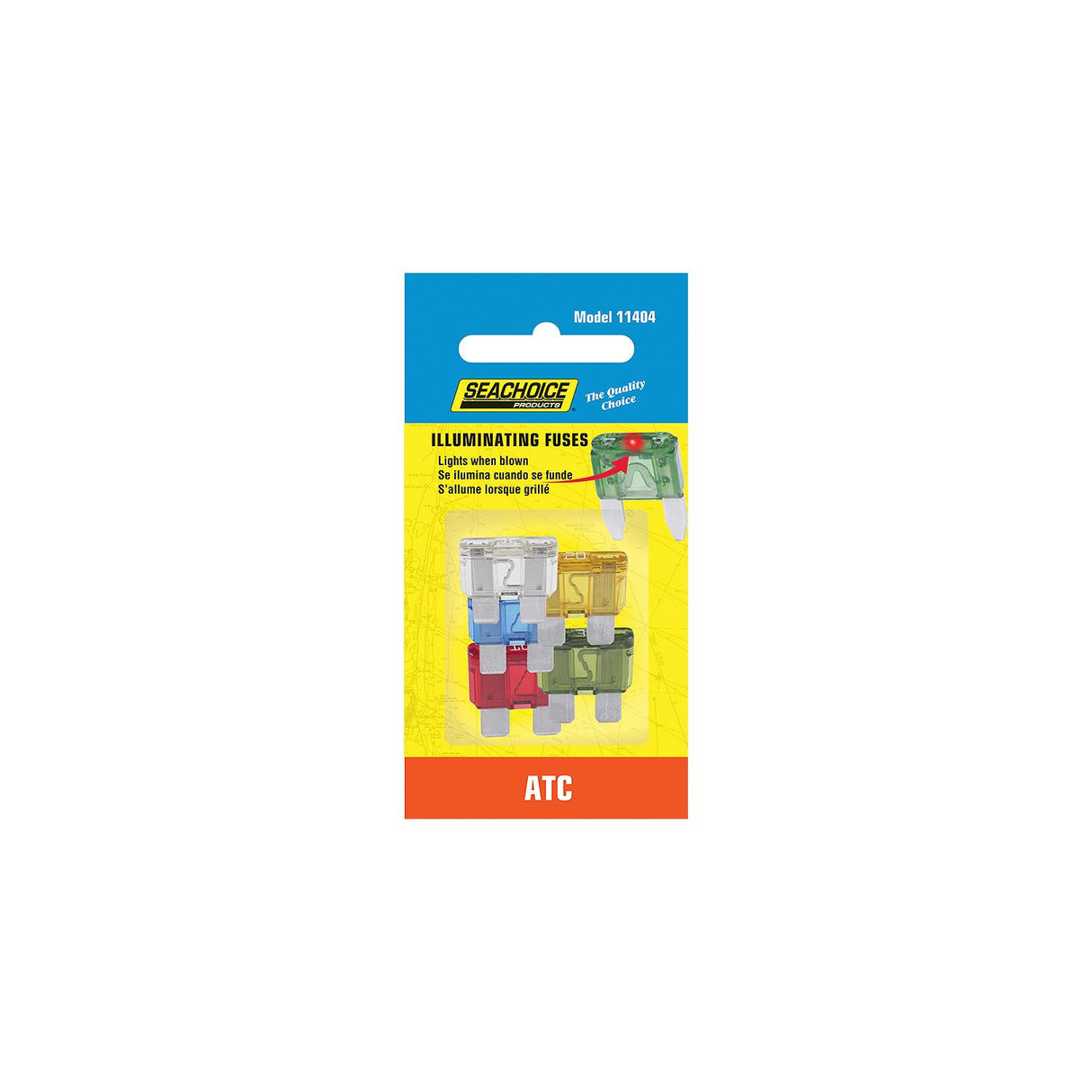 Seachoice ATC Indicating Fuse Assortment, 5 ea - SC11404