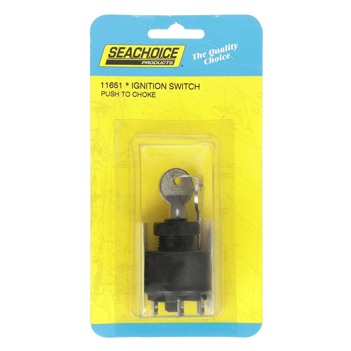Seachoice Ignition Starter Switch for Johnson/Evinrude, Push to Choke - 17111651 - official Seachoice product image 3