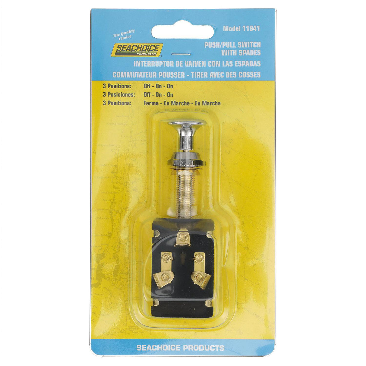 Seachoice 3-Position Push-Pull Switch - 11941 - official Seachoice product image 5