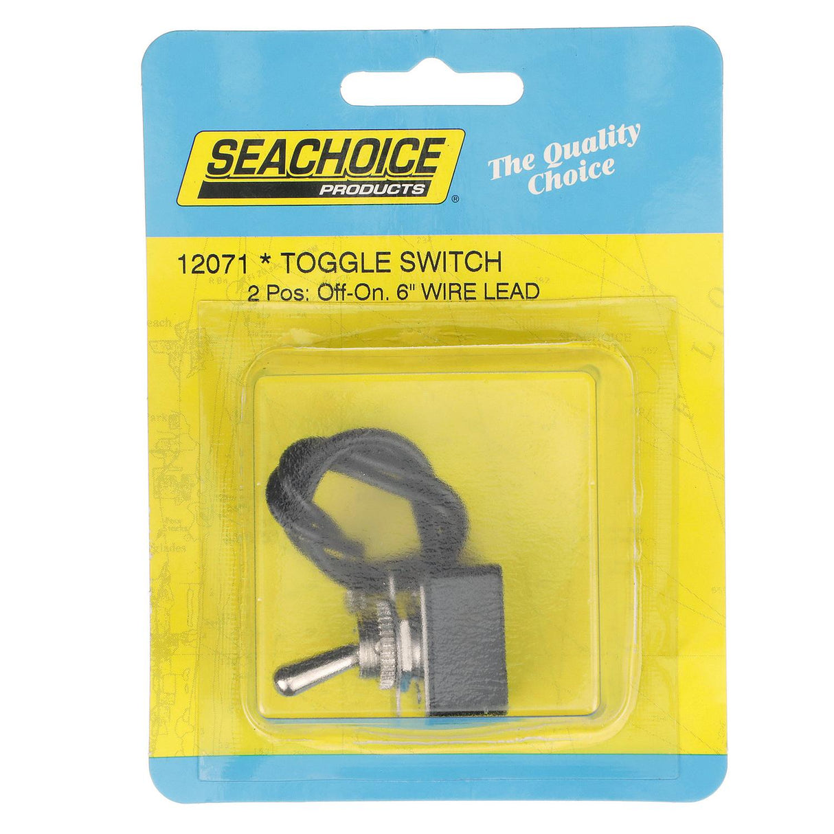 Seachoice 2-Position Heavy Duty Toggle Switch, On/Off, 6 in. Wire Leads - SC50-12071 - official Seachoice product image 4