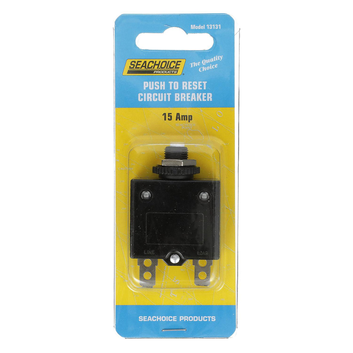 Seachoice Circuit Breaker, Push to Reset, 15 Amp - 13131 - official Seachoice product image 8