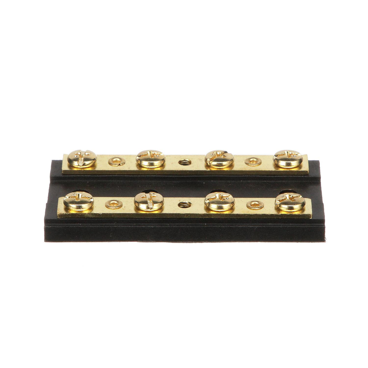Seachoice Terminal Block, 4-Gang, Plastic Base with Brass Hardware - 13501